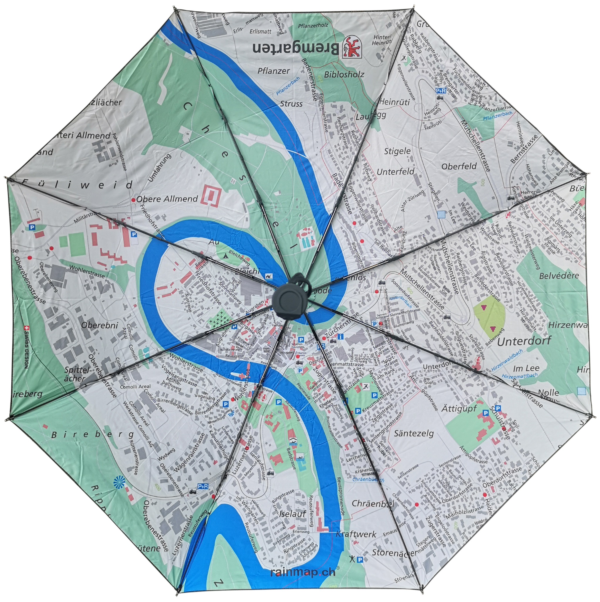 Bremgarten Karten Schirm