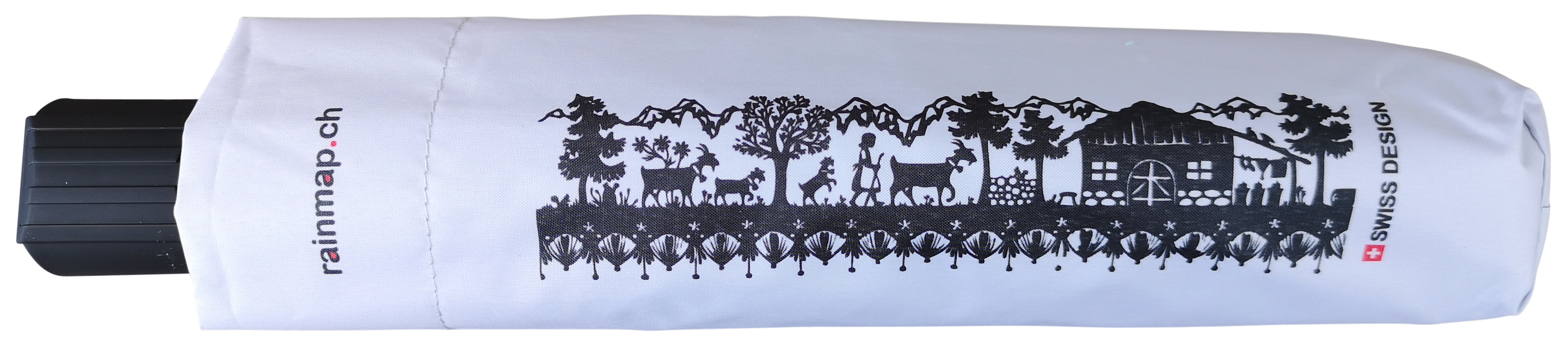 Scherenschnitt Schirm Heidi