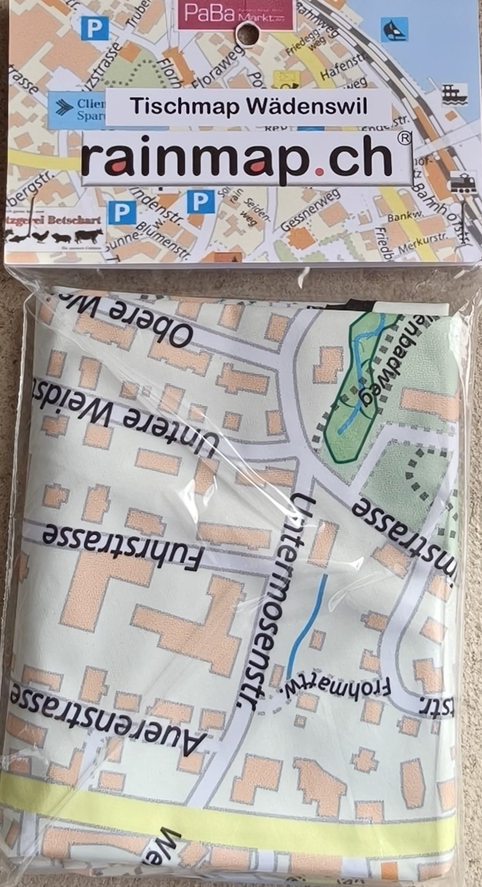 Tischtücher Map Karte Wädenswil ZH