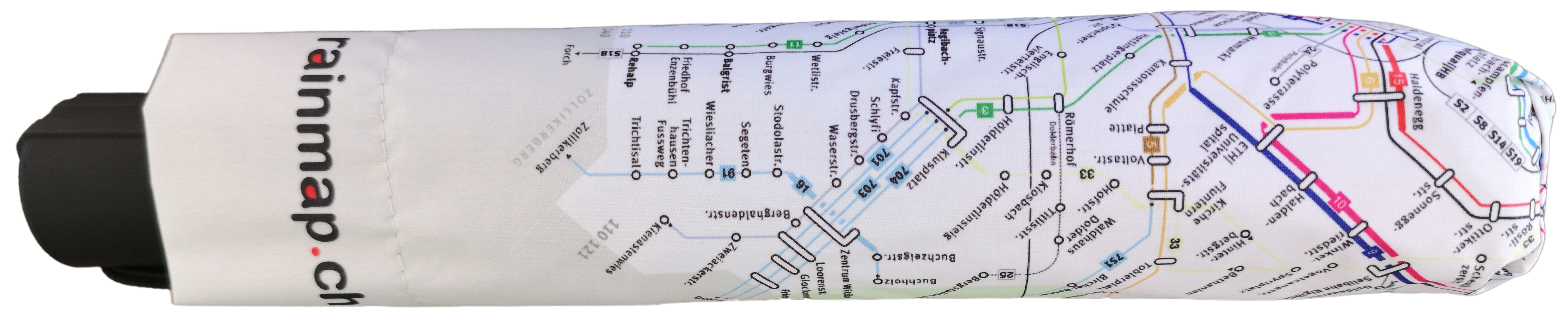 ZVV-Netzplan Schirm