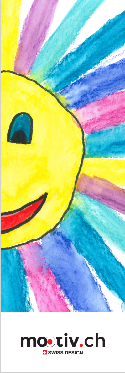Smile Schirm mit Hülle 2
