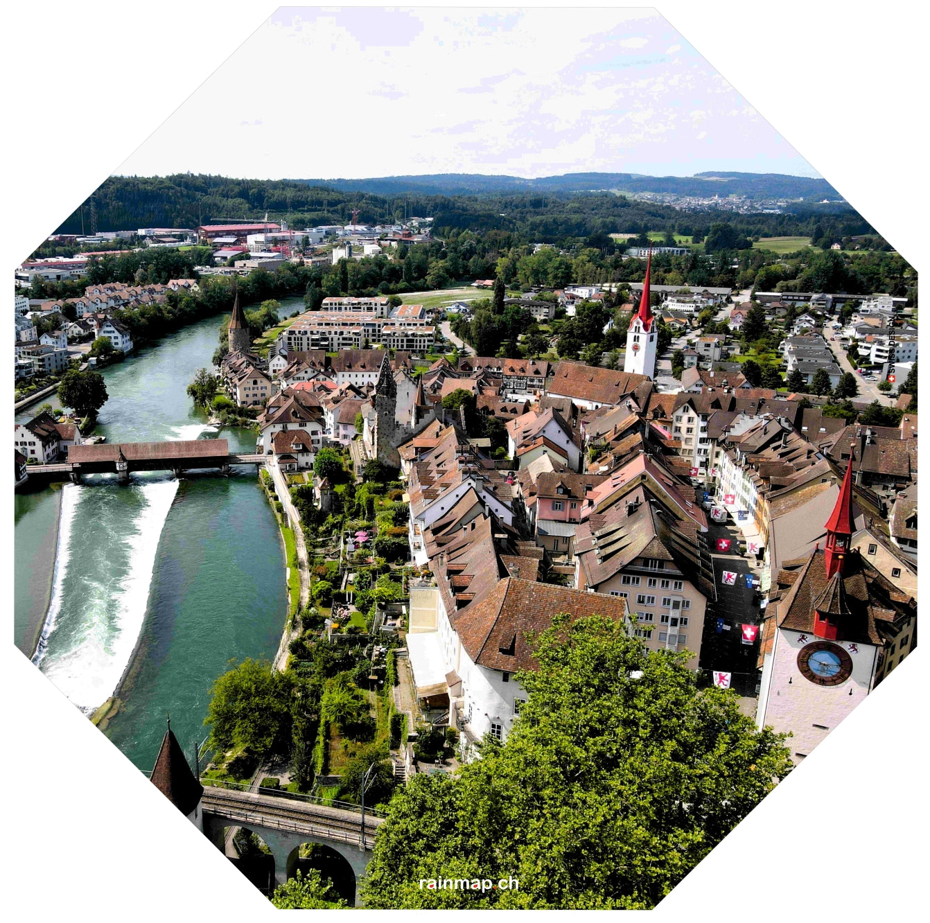 Bremgarten Foto Schirm